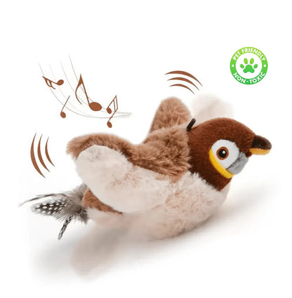 Pawticity Interactive Catnip Bird Toy