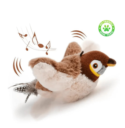 Pawticity Interactive Catnip Bird Toy