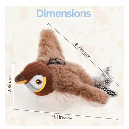 Pawticity Interactive Catnip Bird Toy