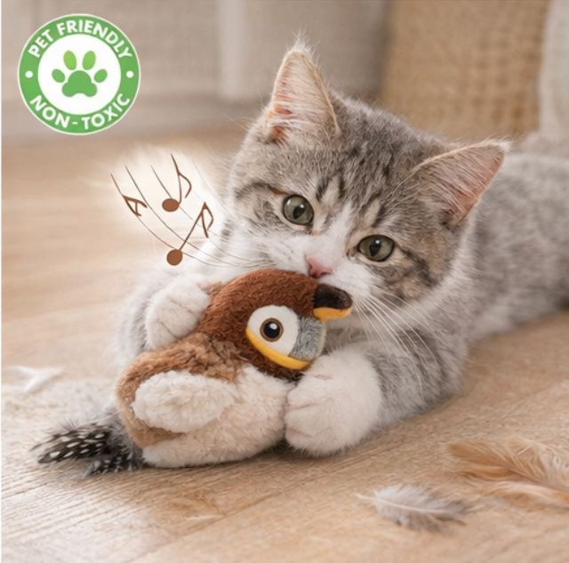 Pawticity Interactive Cat Bird Toy